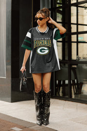 GREEN BAY PACKERS AMPED UP RHINESTONE FASHION TOP