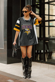 MINNESOTA VIKINGS AMPED UP RHINESTONE FASHION TOP