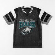 PHILADELPHIA EAGLES AMPED UP RHINESTONE FASHION TOP