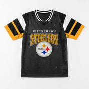 PITTSBURGH STEELERS AMPED UP RHINESTONE FASHION TOP