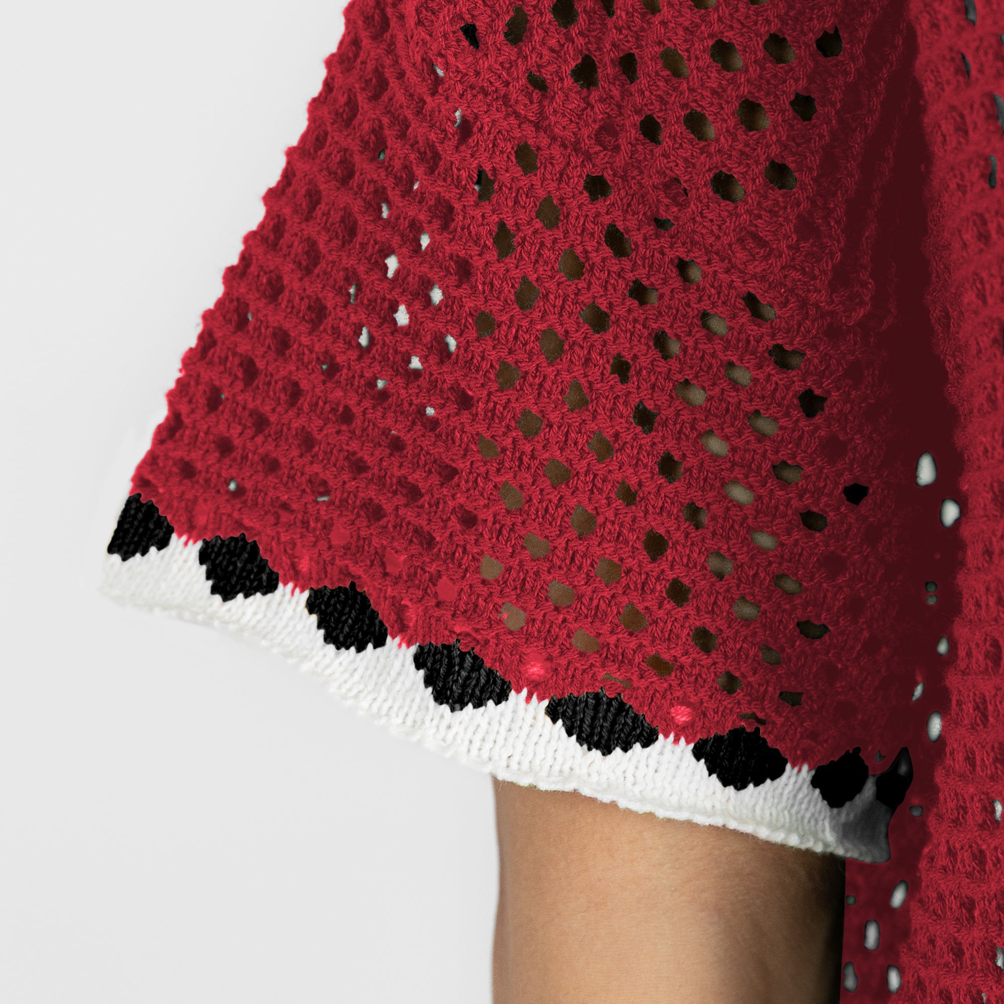 ALABAMA CRIMSON TIDE CATCH YOU LATER OPEN KNIT SWEATER