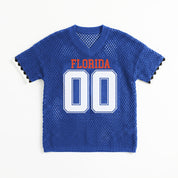 FLORIDA GATORS CATCH YOU LATER OPEN KNIT SWEATER