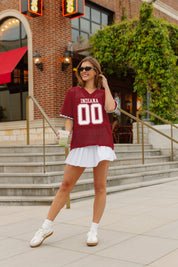 INDIANA HOOSIERS CATCH YOU LATER OPEN KNIT SWEATER