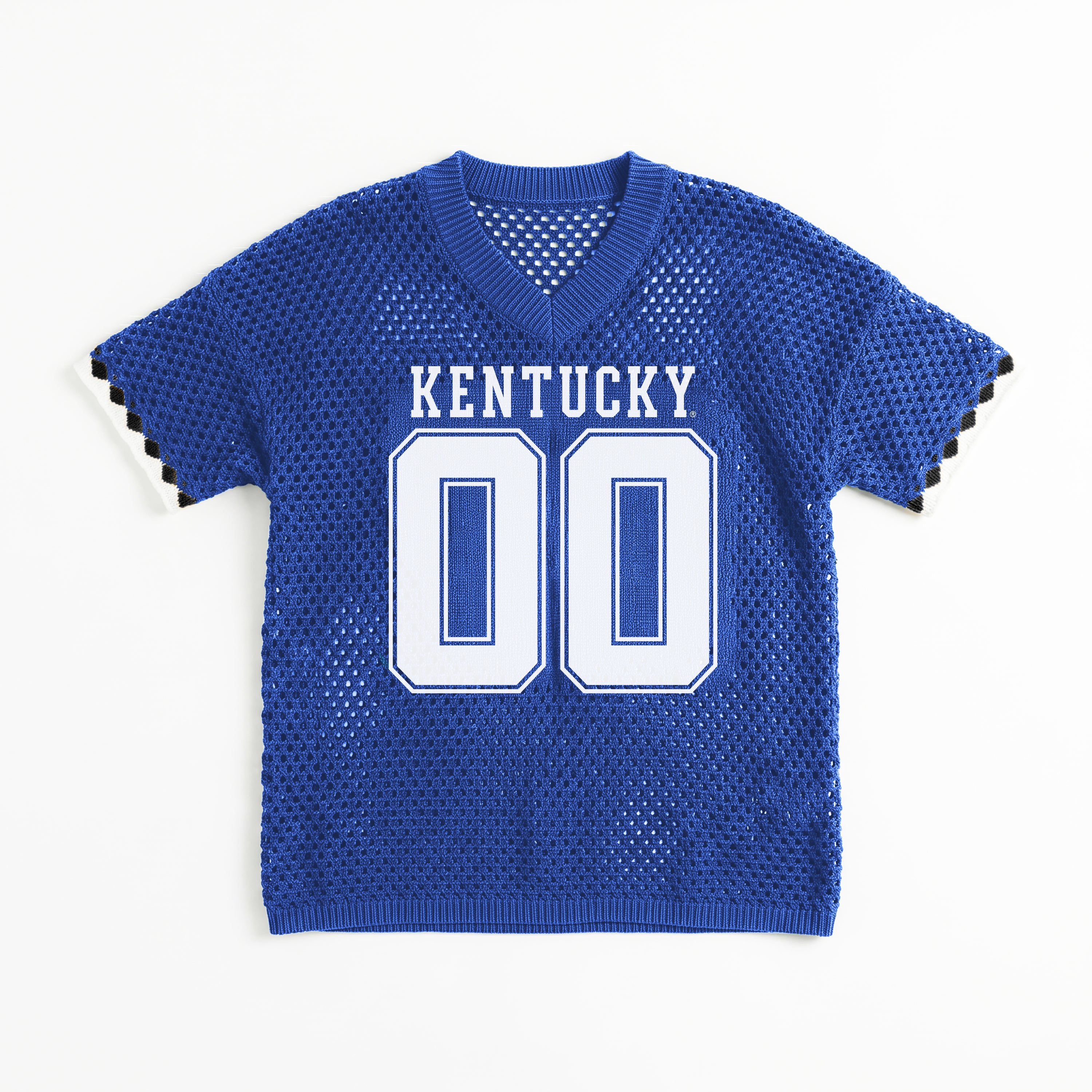 KENTUCKY WILDCATS CATCH YOU LATER OPEN KNIT SWEATER