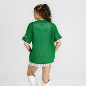 PHILADELPHIA EAGLES CATCH YOU LATER OPEN KNIT SWEATER