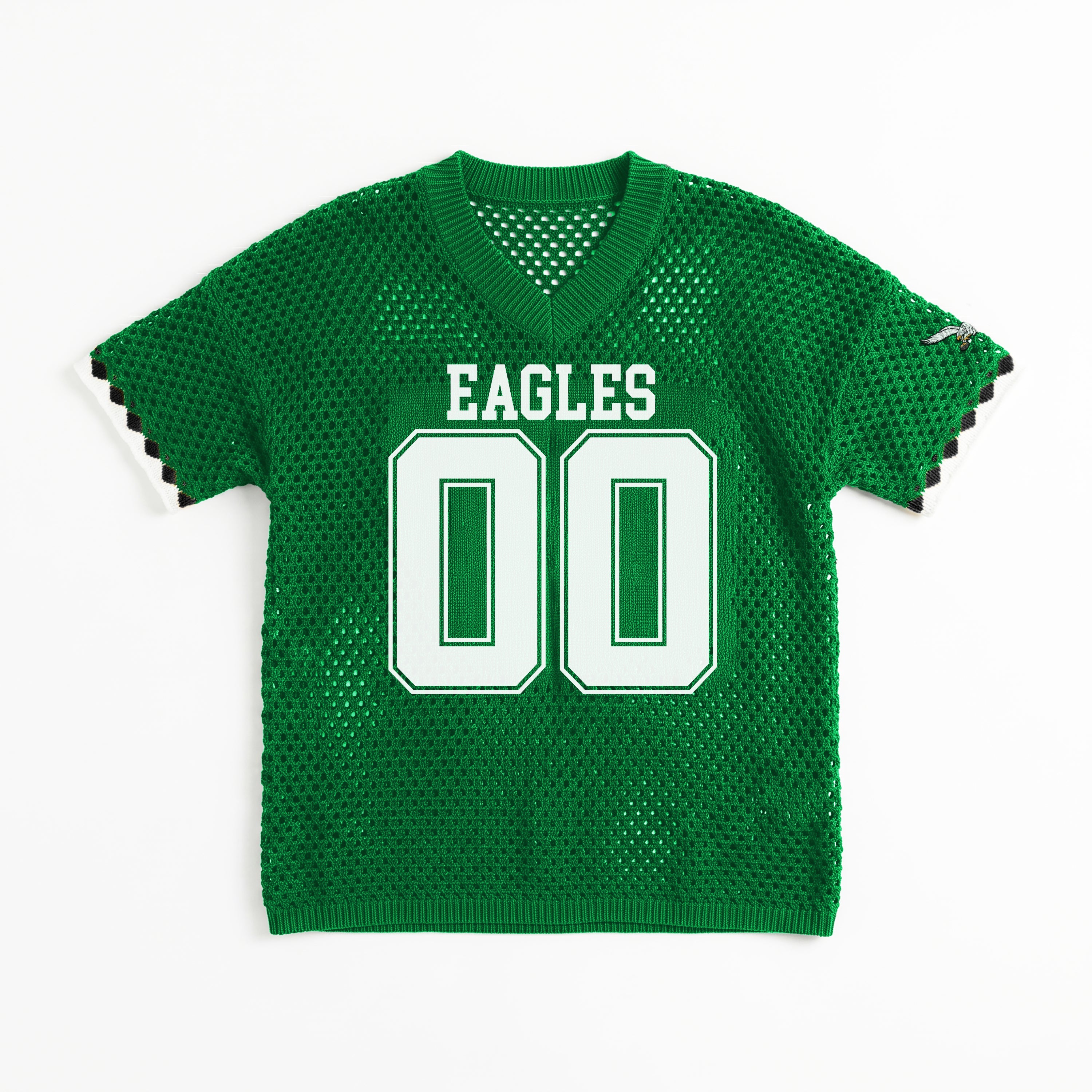 PHILADELPHIA EAGLES CATCH YOU LATER OPEN KNIT SWEATER