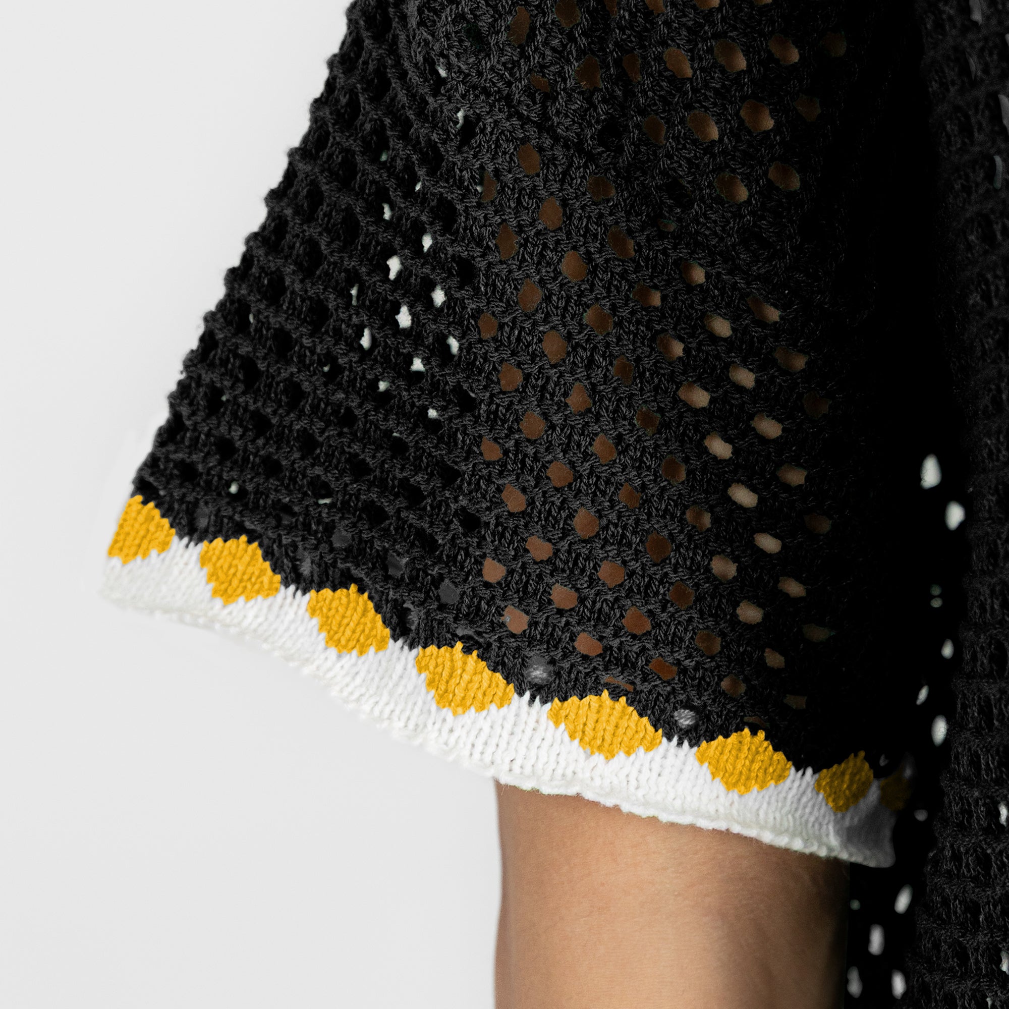 PITTSBURGH STEELERS CATCH YOU LATER OPEN KNIT SWEATER