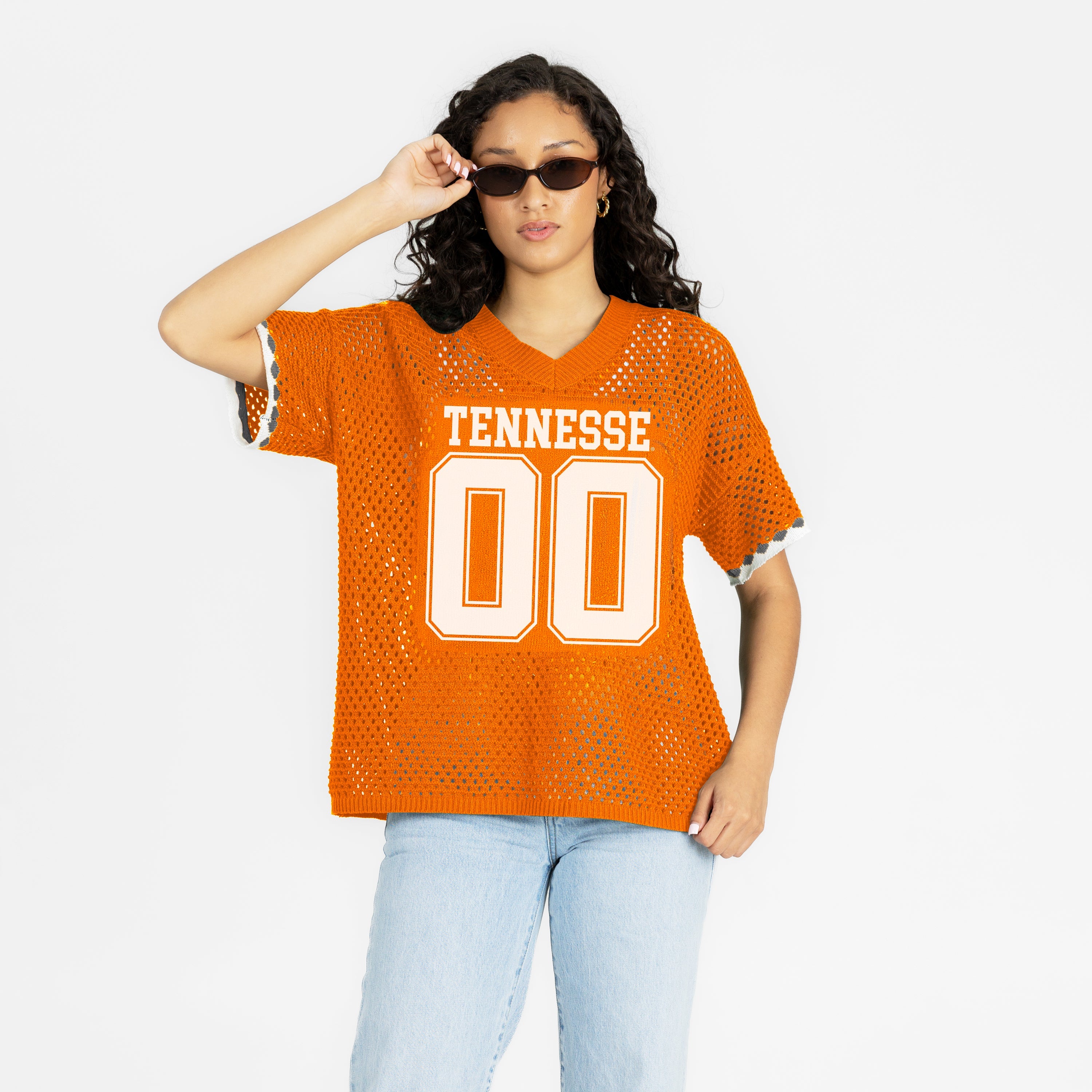 TENNESSEE VOLUNTEERS CATCH YOU LATER OPEN KNIT SWEATER