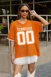 TENNESSEE VOLUNTEERS CATCH YOU LATER OPEN KNIT SWEATER