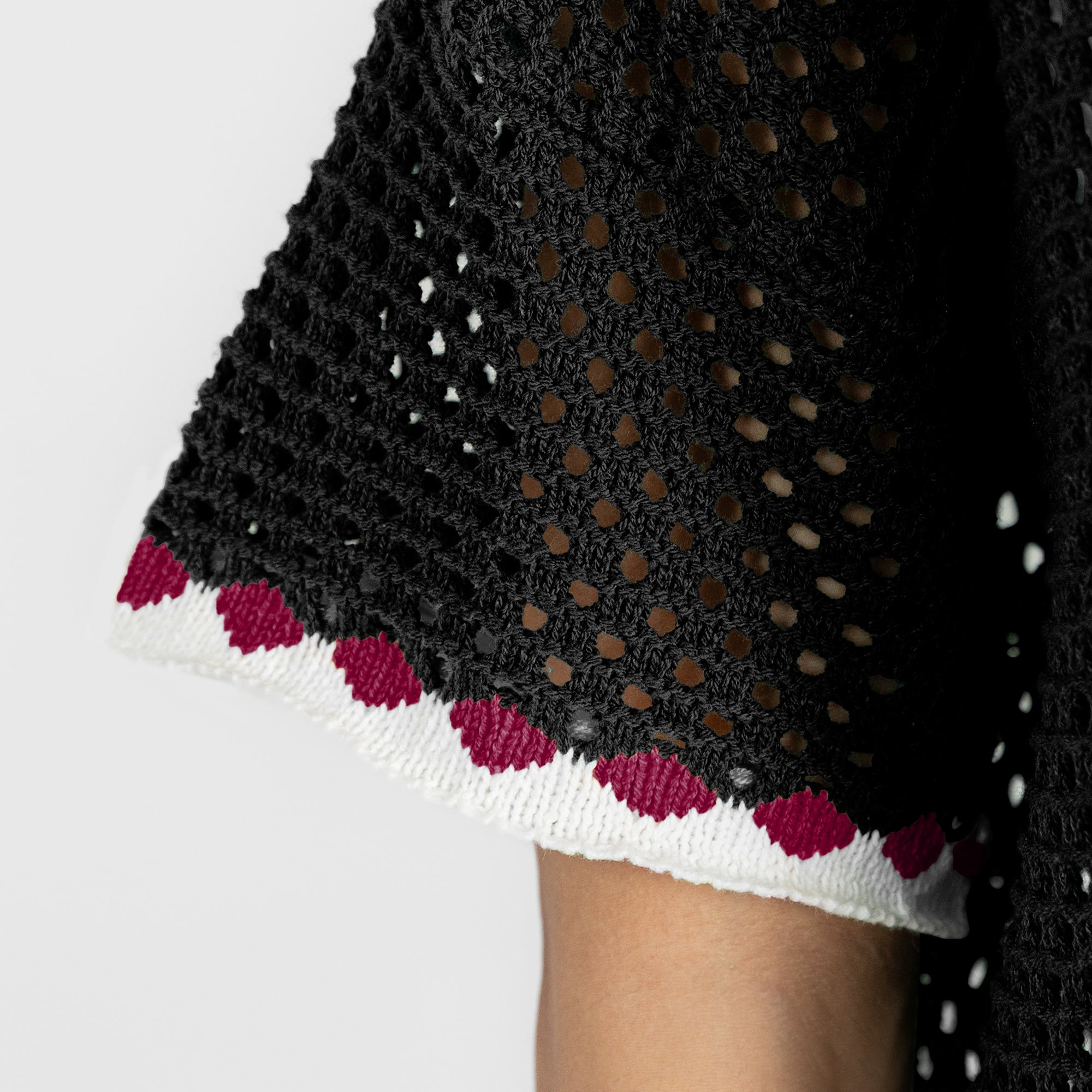 SOUTH CAROLINA GAMECOCKS CATCH YOU LATER OPEN KNIT SWEATER
