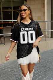 SOUTH CAROLINA GAMECOCKS CATCH YOU LATER OPEN KNIT SWEATER