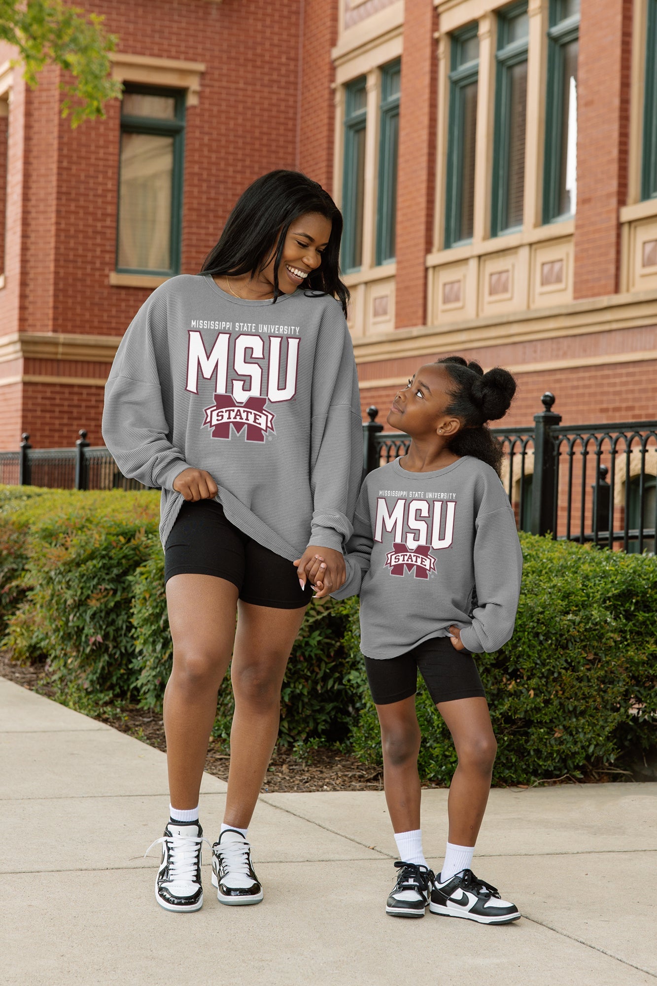 MISSISSIPPI STATE BULLDOGS PURE MOTION KIDS VINTAGE WASH CORDED PULLOVER