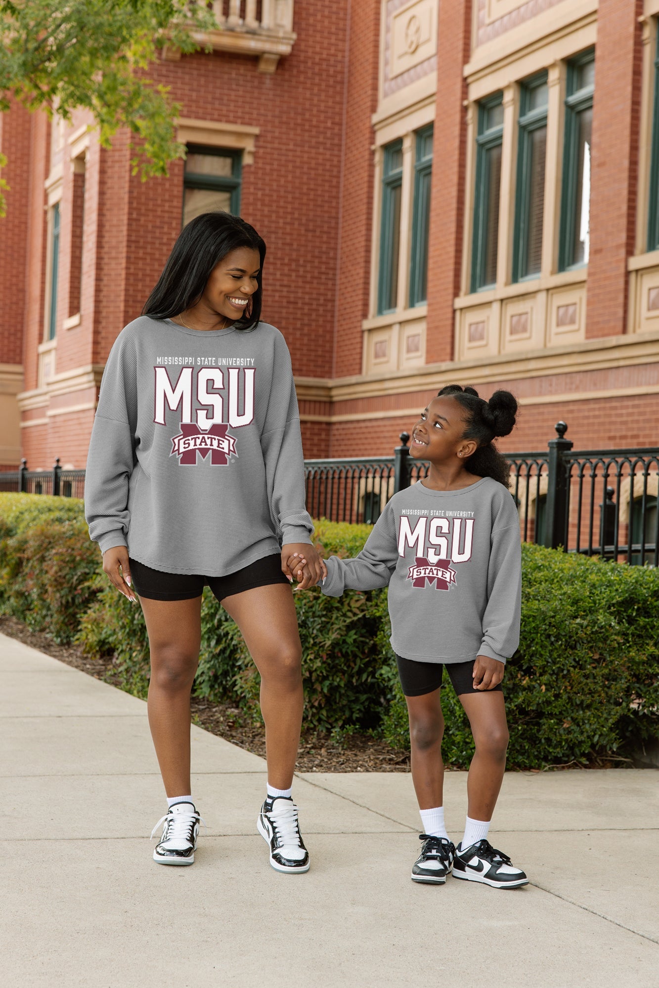 MISSISSIPPI STATE BULLDOGS PURE MOTION KIDS VINTAGE WASH CORDED PULLOVER