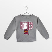 VIRGINIA TECH HOKIES PURE MOTION KIDS VINTAGE WASH CORDED PULLOVER