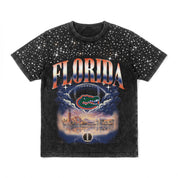 FLORIDA GATORS SKY'S THE LIMIT KIDS VINTAGE WASH RHINESTONE TEE