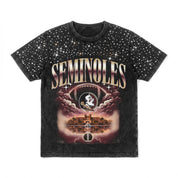 FLORIDA STATE SEMINOLES SKY'S THE LIMIT KIDS VINTAGE WASH RHINESTONE TEE