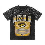 MISSOURI TIGERS SKY'S THE LIMIT KIDS VINTAGE WASH RHINESTONE TEE