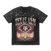 TEXAS A&M AGGIES SKY'S THE LIMIT KIDS VINTAGE WASH RHINESTONE TEE