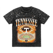 TENNESSEE VOLUNTEERS SKY'S THE LIMIT KIDS VINTAGE WASH RHINESTONE TEE