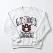 AUBURN TIGERS BIG PLAY ENERGY KIDS EMBOSSED STAR CREWNECK