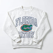 FLORIDA GATORS BIG PLAY ENERGY KIDS EMBOSSED STAR CREWNECK
