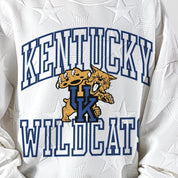 KENTUCKY WILDCATS BIG PLAY ENERGY KIDS EMBOSSED STAR CREWNECK
