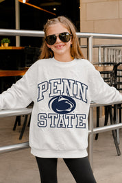 PENN STATE NITTANY LIONS BIG PLAY ENERGY KIDS EMBOSSED STAR CREWNECK