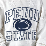 PENN STATE NITTANY LIONS BIG PLAY ENERGY KIDS EMBOSSED STAR CREWNECK