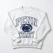 PENN STATE NITTANY LIONS BIG PLAY ENERGY KIDS EMBOSSED STAR CREWNECK