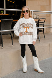 TENNESSEE VOLUNTEERS BIG PLAY ENERGY KIDS EMBOSSED STAR CREWNECK