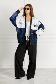 AUBURN TIGERS MVP ERA CONTRAST MESH CARDIGAN