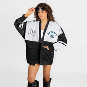 DETROIT LIONS MVP ERA CONTRAST MESH CARDIGAN