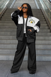 GREEN BAY PACKERS MVP ERA CONTRAST MESH CARDIGAN