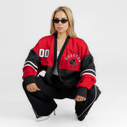HOUSTON TEXANS MVP ERA CONTRAST MESH CARDIGAN