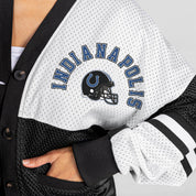 INDIANAPOLIS COLTS MVP ERA CONTRAST MESH CARDIGAN