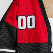 KANSAS CITY CHIEFS MVP ERA CONTRAST MESH CARDIGAN