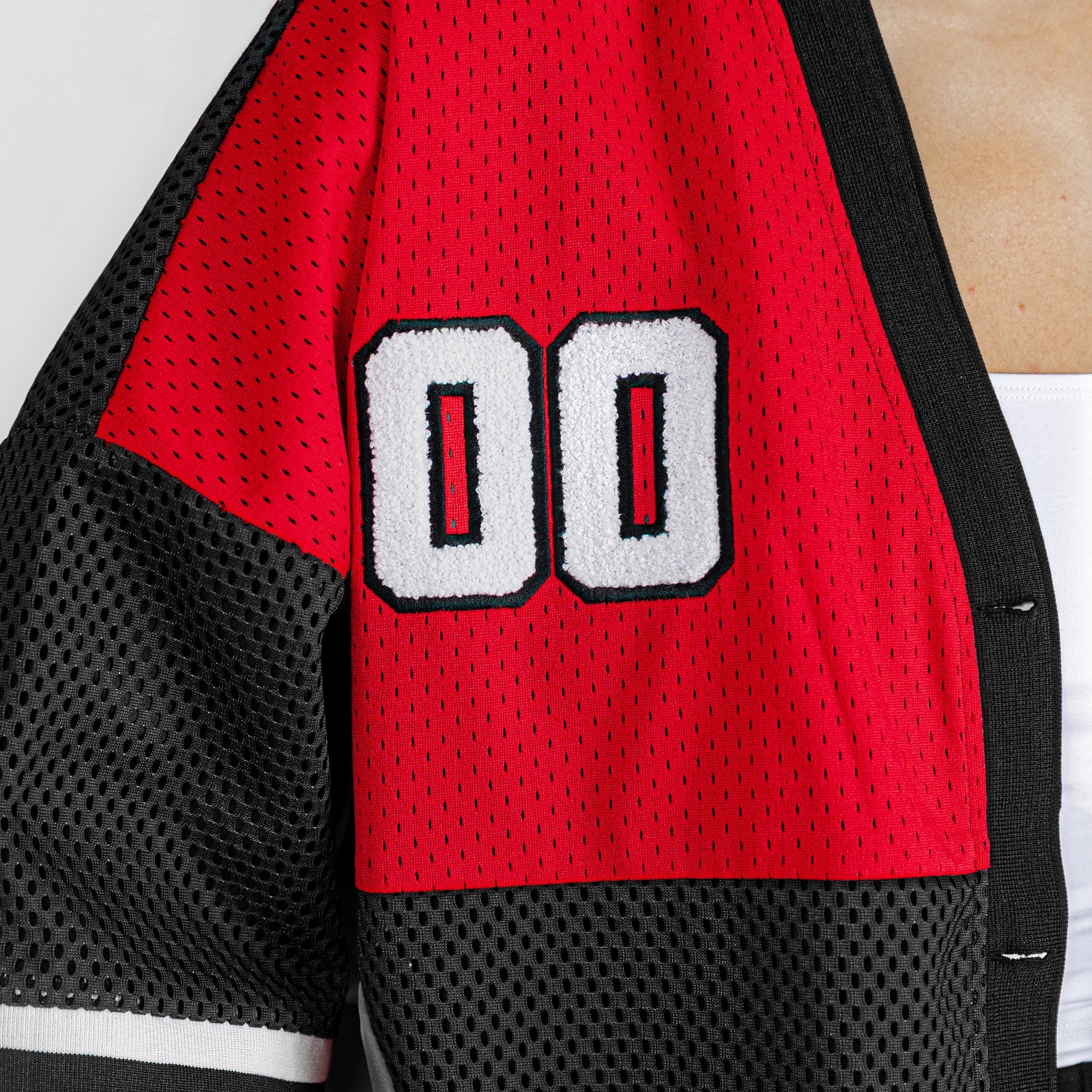 KANSAS CITY CHIEFS MVP ERA CONTRAST MESH CARDIGAN