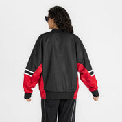 NEBRASKA CORNHUSKERS MVP ERA CONTRAST MESH CARDIGAN