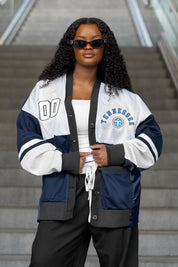 TENNESSEE TITANS MVP ERA CONTRAST MESH CARDIGAN