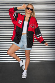 GEORGIA BULLDOGS MVP ERA CONTRAST MESH CARDIGAN