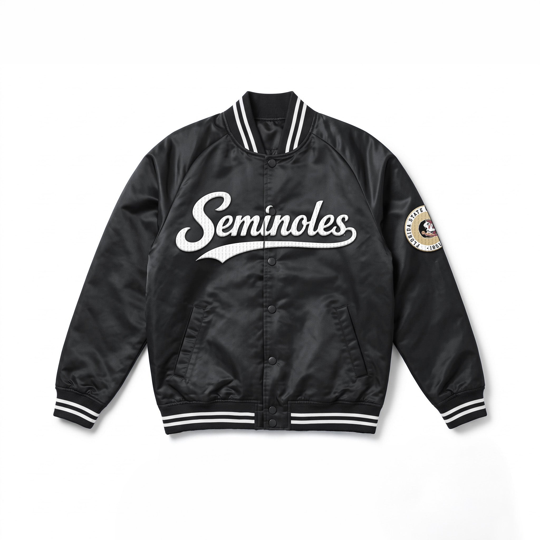 FLORIDA STATE SEMINOLES VARSITY MUSE OVERSIZED VARSITY UNISEX JACKET