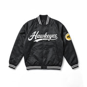 IOWA HAWKEYES VARSITY MUSE OVERSIZED VARSITY UNISEX JACKET