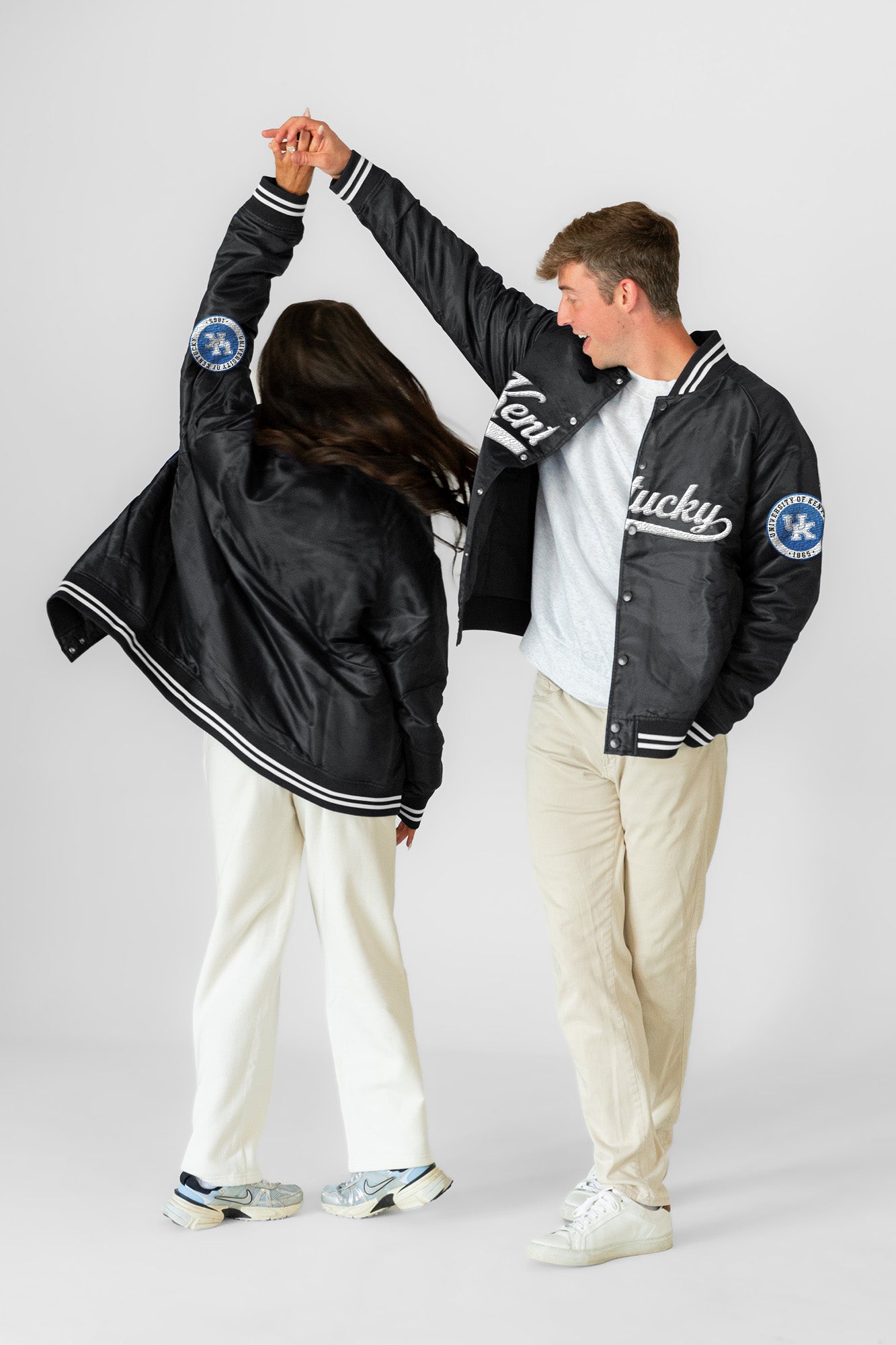 KENTUCKY WILDCATS VARSITY MUSE OVERSIZED VARSITY UNISEX JACKET