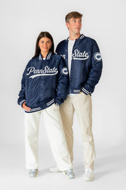 PENN STATE NITTANY LIONS VARSITY MUSE OVERSIZED VARSITY UNISEX JACKET