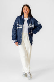 PENN STATE NITTANY LIONS VARSITY MUSE OVERSIZED VARSITY UNISEX JACKET