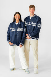 PENN STATE NITTANY LIONS VARSITY MUSE OVERSIZED VARSITY UNISEX JACKET