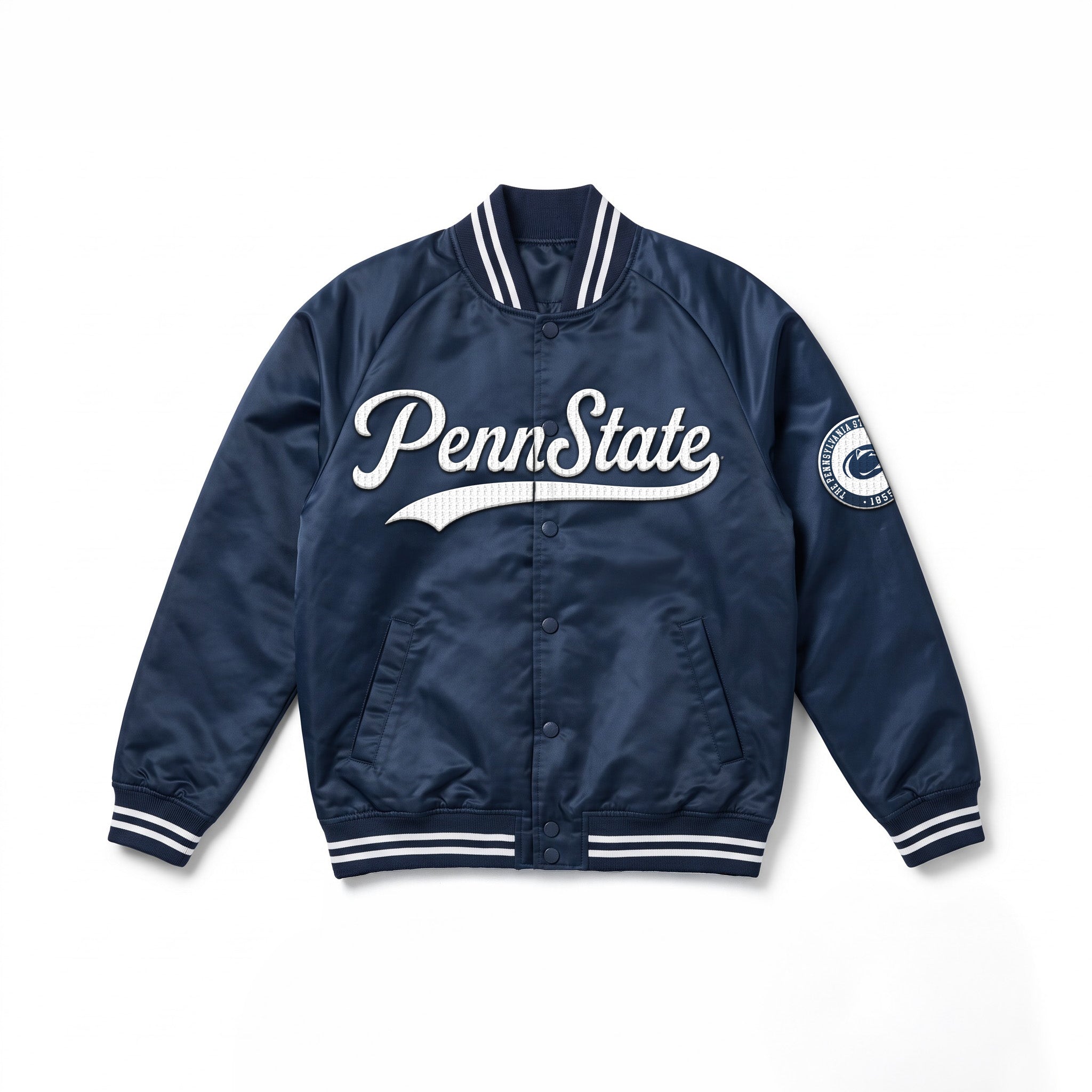 PENN STATE NITTANY LIONS VARSITY MUSE OVERSIZED VARSITY UNISEX JACKET