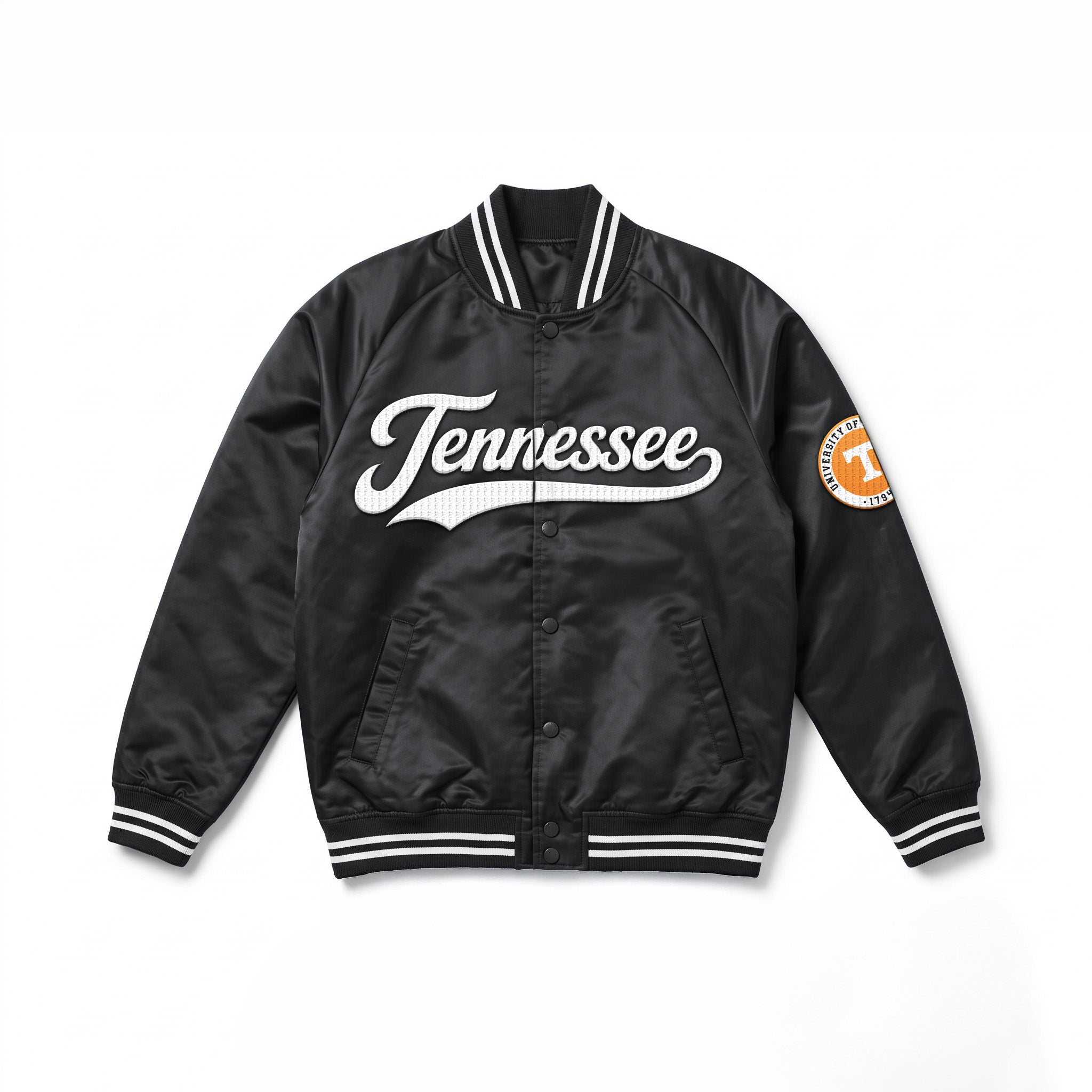 TENNESSEE VOLUNTEERS VARSITY MUSE OVERSIZED VARSITY UNISEX JACKET