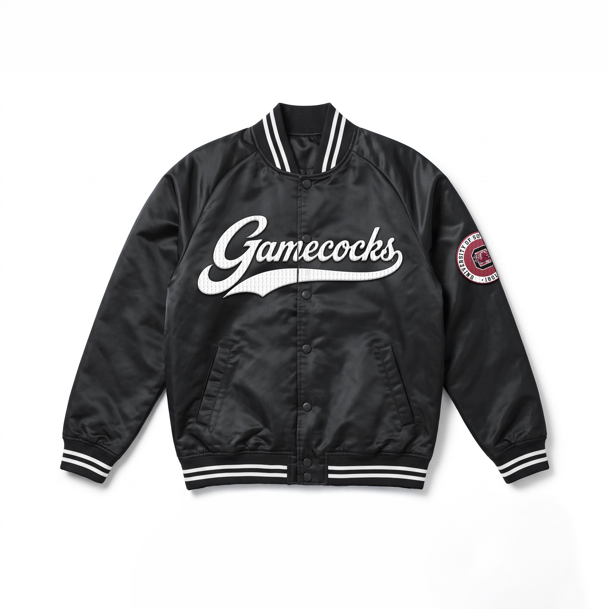 SOUTH CAROLINA GAMECOCKS VARSITY MUSE OVERSIZED VARSITY UNISEX JACKET