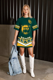 BAYLOR BEARS PERFECT SCORE RETRO T-SHIRT DRESS